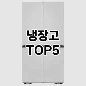 냉장고 추천 TOP5가장많이 팔린상품