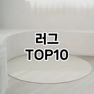 러그 추천 TOP10