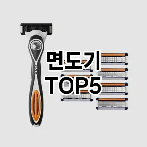 면도기 추천 TOP5