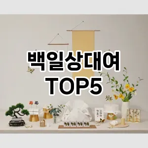 백일상대여 추천 TOP5