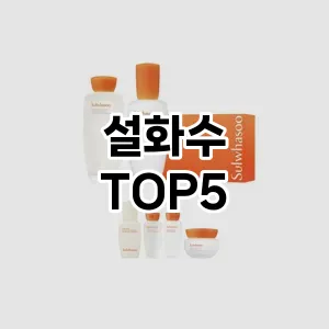 설화수 추천 TOP5