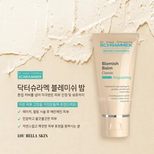 (당일발송) 닥터슈라멕 블레미쉬 밤 비비크림 40ml (클레식,라이트,허니,스노우)+샘플, 4. 스노우 40ml