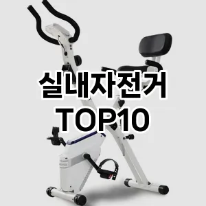 실내자전거 추천 TOP10