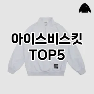 아이스비스킷 추천 TOP5