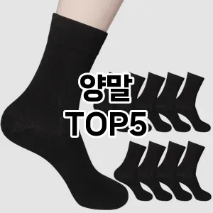 양말 추천 TOP5