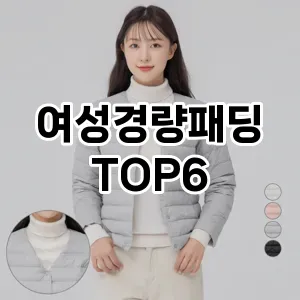 여성경량패딩 추천 TOP6쇼핑 베스트 차트