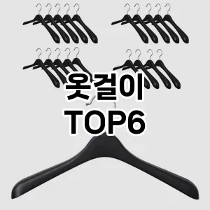 옷걸이 추천 TOP6가성비