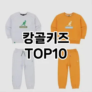 캉골키즈 추천 TOP10