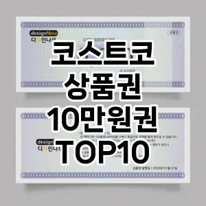 코스트코 상품권 10만원권 추천 TOP10