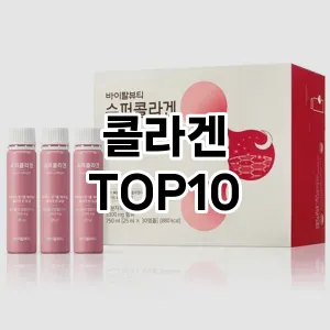 콜라겐 추천 TOP10