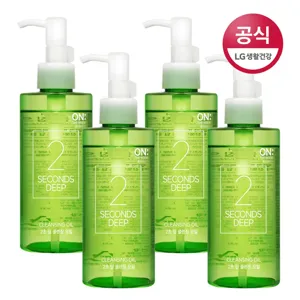 온더바디 2초 딥 클렌징 오일 200ml, 200ml, 4개