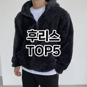 후리스 추천 TOP5