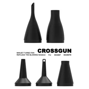 마사지 기계 CROSSGUN 미니 제트팬 터보 선풍기 마우스 피스 교체날리는 깍지 교체BSF BSFB