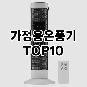 가정용온풍기  추천 TOP10