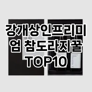 강개상인프리미엄 참도라지꿀 추천 TOP10