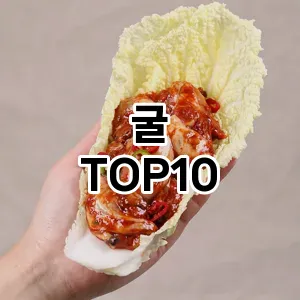 굴 추천 TOP10