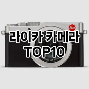 라이카 카메라 추천 TOP10