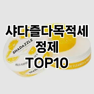 샤다즐다목적세정제 TOP10