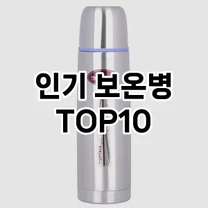 인기 보온병 추천 TOP10