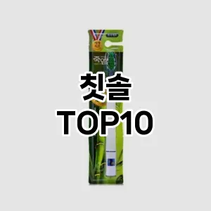 칫솔 추천 TOP10