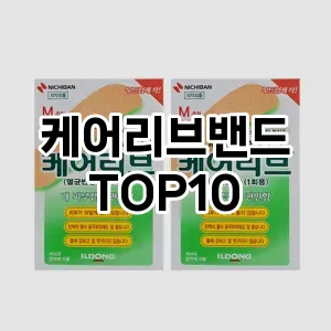 케어리브밴드 추천 TOP10