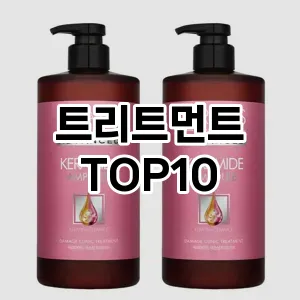 트리트먼트 추천 TOP10