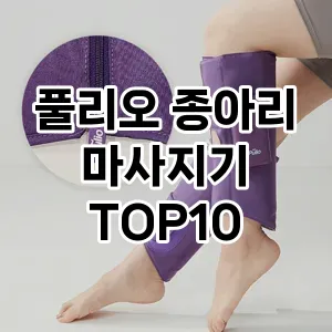 풀리오 종아리 마사지기 추천 TOP10