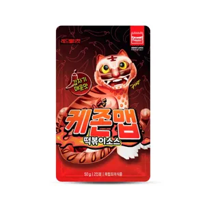 케존맵 떡볶이 소스 갑자기 매운맛, 1개, 50g