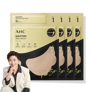 AHC 마스터즈 프로 패치 8g + 선크림 SPF50+ PA++++ 1.5ml 4세트