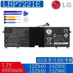 LG 그램 노트북 LBP7221E 호환용 배터리 15ZD960 15U560 14Z960 (배터리 모델명으로 구매하기), LBP7221E