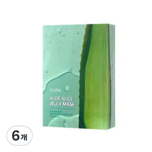 김정문알로에 라 센스 로에 큐어 알로에 슬라이스 젤리 마스크팩 300ml