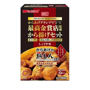 Nissin 닛신 프레미엄 카라아게 그랑프리 간장맛 튀김가루 140g x 4봉지