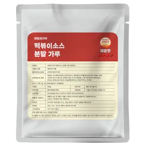 마법의가루 떡볶이 소스 분말 가루 매운맛, 100g, 1개