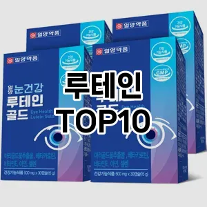 루테인 TOP10