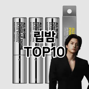 립밤 TOP10