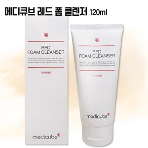 메디큐브 레드 폼 클렌저 120ml