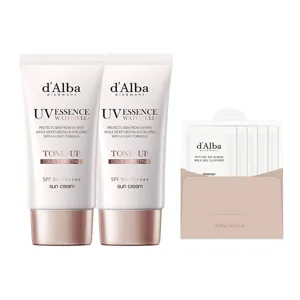 달바 워터풀 톤업 선크림 SPF 50+ PA++++ 50ml x 2p + 약산성 젤클렌저 15ml 세트