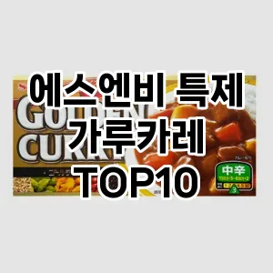 에스엔비 특제 가루카레 TOP10