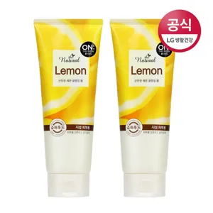 온더바디 더내추럴 산뜻한 레몬 클렌징폼 200g, 200g, 2개