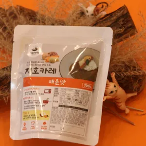 지호카레 일본식 수제카레 매운맛 300g 캠핑음식 밀키트 3팩, 3개, 300g