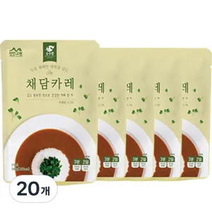 순수람 채담카레, 160g, 20개