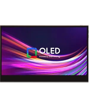 한성컴퓨터 39.4cm FHD OLED PRO DEX 포터블 배터리 멀티터치 모니터