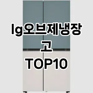 lg오브제냉장고 추천 TOP10