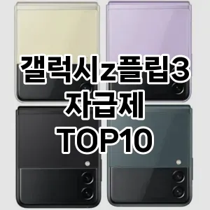 갤럭시z플립3자급제 추천 TOP10