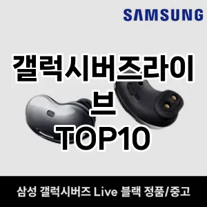 갤럭시버즈라이브 추천 TOP10