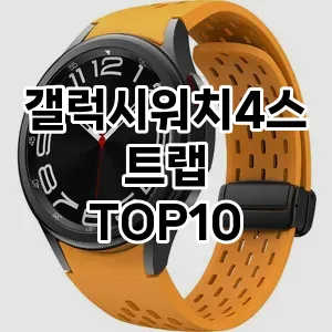 갤럭시워치4스트랩 추천 TOP10