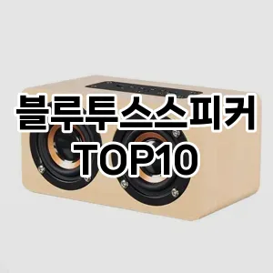 블루투스스피커 추천 TOP10