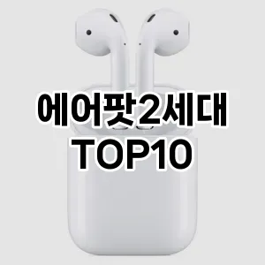 에어팟2세대 추천 TOP10