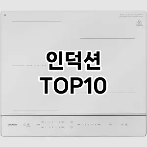 인덕션 추천 TOP10