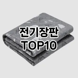 전기장판 추천 TOP10